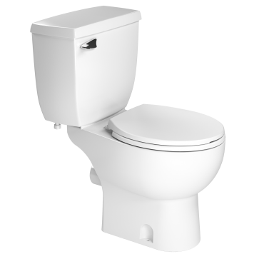 ROUND AND ELONGATED REAR DISCHARGE TOILETS