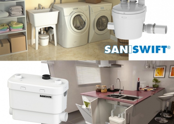 Get to Know Saniflo’s Powerful and Versatile Grey Water Drain Pumps