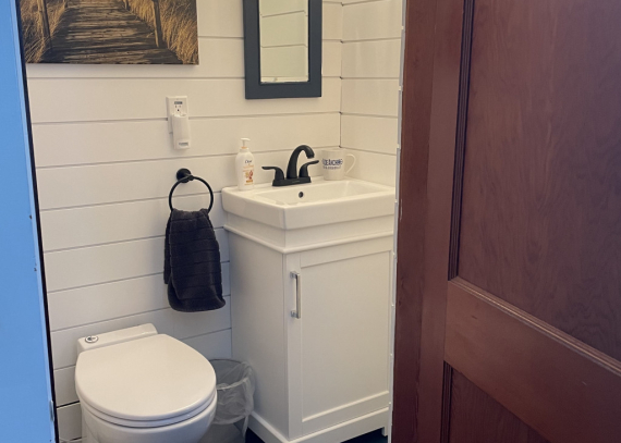 PEI Homeowners use Affordable Above-Floor Plumbing Solution for Renovated B&B